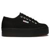 Superga Scarpe Donna SUPERGA 2790 Cotw Linea Up And Down S9111LW 3541 Nero Platform