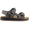 FLY FLOT sandali uomo regolabili plantare vera pelle tessuto strappo strappi