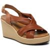 IGI&CO SANDALO CON ZEPPA DA DONNA MARRONE 3674022 FASCE MISURE 38 39 E 40