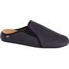 Scholl Prime FELCE Ciabatte Uomo Scholl Pantofole in Microfibra e Microfibra Color Blac
