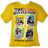 Ex-High Street Alto Estremità Ex High Street Il Banana Gang Scimmie Giallo Mezza Maniche Maglia