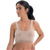 Solidea Reggiseno a Compressione con tasche interne SILVER WAVE SECRET SKIN NATU