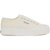 Superga SCARPE SNEAKERS SUPERGA DONNA 2740 BEIGE CHIARO PLATFORM TESSUTO DAL 35 AL 40