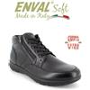 IGI&CO ENVAL SOFT SCARPE POLACCHINO PELLE DA UOMO NERO 8722800 MEMORY DAL 40 AL 44