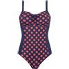 Amoena Prime Moda mare Amoena Costume per protesi seno MOD. ALABAMA HB Blu Navy/ Ruggin