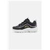 FILA SCARPA FILA STRADA BAMBINA RAGAZZA COLORE NERO CON FANTASIA MACULATA 1011352
