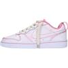 NIKE SEDDYS NIKE COURT BOROUGH LOW 2 (GS) BQ5448 100 Sneakers NIKE SEDDYS Donna Rosa Ams07_s