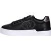 LIU JO SILVIA 93 CALF LEATHER Sneakers LIU JO Donna Nero Amu022_liuj