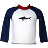 Ex-High Street Ex High Street Bambino Squalo Rash Guard Camicia Canotta UPF50 Protezione per