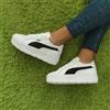 Puma SCARPE PUMA DONNA KARMEN 384615 02 PLATFORM BIANCO NERO PELLE DAL 36 AL 41 NEW