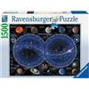 Ravensburger 16373 Puzzle Planisfero Celeste, 1500 Pezzi (b0b)