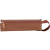 RHODIA 319039C - Astuccio per penne Rhodiarama Rame - 23 x 5 x 5 cm - Apertura a piatto per uso come astuccio - Simil Cuoio - per penne, matite, pennarelli, piccole forniture