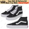 Vans Sk8-Hi Platform 2.0 Black True White VN0A3TKN6BT Taglia Uomo