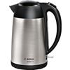 Bosch Bollitore elettrico 2400 Watt Capacità 1.7 Litri Base 360° Inox TWK3P420