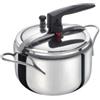 Aeternum Pentola a Pressione Induzione Acciaio Inox 3.5 litri cm 22 Divina
