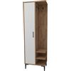 LBSIGN Mobile Ingresso Cappottiera 60 Cm Con Anta Laterale Freia Vari Colori