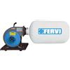 Fervi ASPIRATORE PORTATILE PER TRUCIOLI ASPIRATRUCIOLI CARRELLATO POLVERE LEGNO ETC