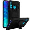 Avizar Cover Huawei P Smart Plus 2019 Antishock Protezione + Supporto Integrato Nero