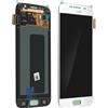 Samsung Schermo LCD + Touch Screen Originale Samsung per Galaxy S6 - Bianco