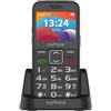 myPhone Telefono cellulare myPhone Halo 3 4G LTE nero, pulsante SOS