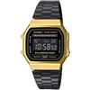 Liu Jo Luxury Orologio Uomo Vintage Collection Ip Nero Gold Casio - A168WEGB1BEF
