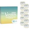 Gillette Venus ComfortGlide Sensitive 10 Lamette Donna Venus Di Ricambio a 5 Lame per Rasoio Donna, Adatto a Rasatura Intima, Idea Regalo