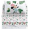 CALEFFI HOME Minnie Garden - set lenzuola cotone Caleffi Disney letto 1 posto