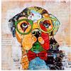 World Art Carlino Pop Art Dipinti su Telaio estetico, Multicolore, 100x100x3,5cm