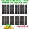 SUPERIOR KIT 20 TELECOMANDI UNIVERSALE PROGRAMMABILE 4:1 DA PC PER TV,DECODER ETC..