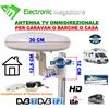 ANFEL ANTENNA UHF DIGITSAT CON FILTRO LTE ADATTA PER CAMPER 1212309
