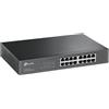 TP-Link TL-SG1016D Switch Desktop 16 Porte Gigabit Ethernet Acciaio