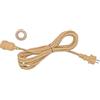 Lumisky Cavo in corda ENNA CORD portalampada E27 lunghezza 5 metri per esterno compatibile con i nostri paralumi