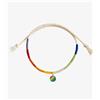 DoDo Bracciale Dodo Lgbtqia+ argento & smalto DBC5005_LGTBQ_MX0AG Bracelet Cordino
