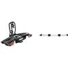 Thule Easyfold XT Piattaforma Gancio Traino Portabici nero 2 bici con rampa di carico