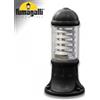 Cartucce in Sconto FUMAGALLI SAURO 500 Nero Trasparente E27 Frangiluce Resina 50cm Lampada Esterno