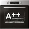 CANDY CA6N5B3EYTX FORNO DA INCASSO ELET. VENTILATO IDROLITICO 78LT WIFI INOX A++