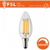 Cartucce in Sconto Lampada LED Filamento Oliva 4W E14 4000K Dimmerabile Risparmio Energetico