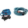 Bosch Professional Aspiratore a umido/a secco GAS 35 H AFC (230V, 1.200 Watt, contenitore da 35 L, tubo compreso, in una scatola) + Tubo Flessibile per Aspirazione Polveri