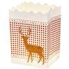 Wenko Luce decorativa, modello cervo su motivo a quadretti, piccola, 8 pezzi, in cartone, tessuto di cellulosa, 11 x 16 x 9 cm, 8573100