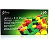 Mungyo-Pastelli ad olio, 12 colori, 11 x 70 mm 11 x 70 mm Fluorescent/assorties