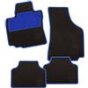 CarFashion 234750 Tappetini Auto, 4 pezzi, Blu