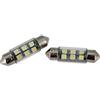 AUTO-STYLE Autostyle EU0400B 6Q LED/SMD Festone, 37 x 10 mm, Bianco, Set di 2