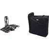 Thule Easyfold XT Piattaforma Gancio Traino Portabici nero 3 bici con borsa da trasporto