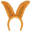 Boland 52122 - Tiara di peluche per coniglietto pasquale, fascia per adulti, copricapo, accessorio per costumi o feste a tema