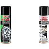 Ma-Fra Mafra, Fast & Black, Spray Lucidante per Gomma, Ravviva Il Colore Orignale di Ogni Tipo di Pneumatico & Faspoiler, Trattamento Spray per Parti in Gomma e Plastica