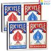 Bicycle 4 Mazzi bicycle Rider Posteriore Standard Indice Giocare Carte 2 Rosso 2 Blu New