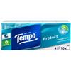 Tempo Fazzoletti Tascabili Protect, 1 confezione da 10 pacchetti da 9 fazzoletti, 4 veli