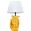 Caltagirone Sofia Lume da Comodino Lampada da Tavolo Lampade Testa di Moro in Ceramica Abatjour