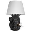 Caltagirone Sofia Abatjour per Camera Letto Lampada da Tavolo in Ceramica Lampade a Testa di Moro