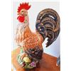 Capodimonte Sculture Gallo Capodimonte Statuetta Statuina Ceramica Statua Oro 24 K Scultura